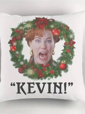 Home Alone'Kevin!' 18 x 18 Throw Pillow Cover